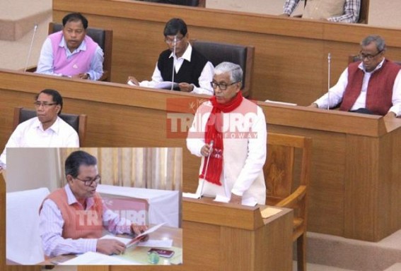  Tripura Assemblyâ€™s 1st day ends in chaos & politcal chaos : Manik Sarkar's Finance Minister to place budget on Feb 20